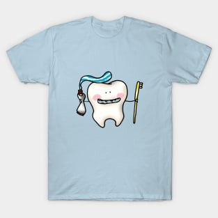 funny tooth cartoon T-Shirt